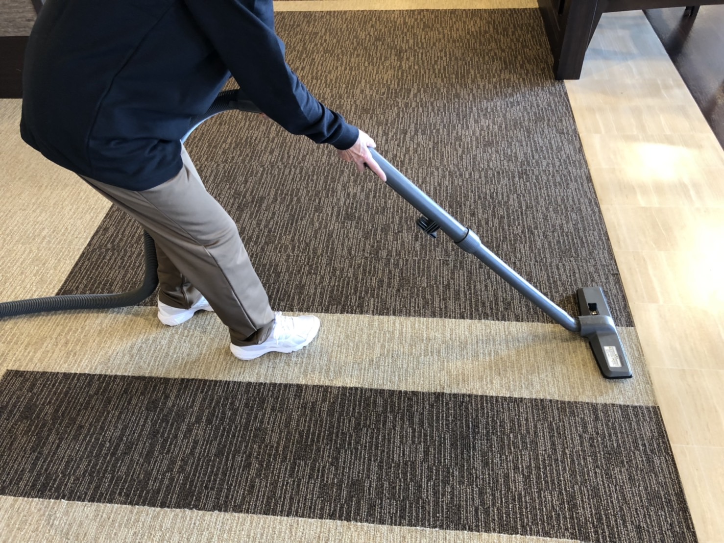 掃除機掛け清掃